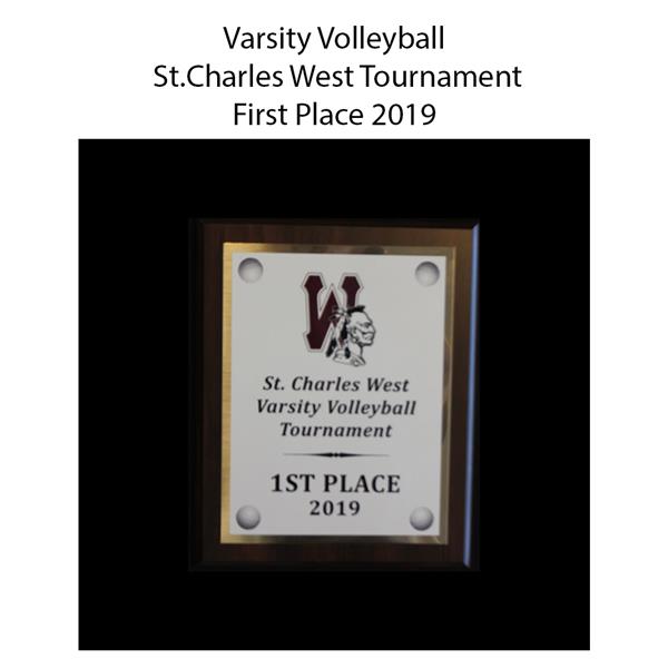 2019 St. Charles West Varsity Volleyball Tournament 